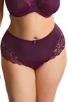 Sculptresse by Panache Amara Deep Brief - Plum-thumb  M/38 - 5XL/50 11264-PLM