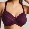 Sculptresse by Panache Amara UW Full Cup Bra - Plum-thumb Underwired non-padded full cup bra with stretch top cup. 75-105, E-O 11265-PLM