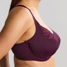 Sculptresse by Panache Amara UW Full Cup Bra - Plum-thumb Underwired non-padded full cup bra with stretch top cup. 75-105, E-O 11265-PLM