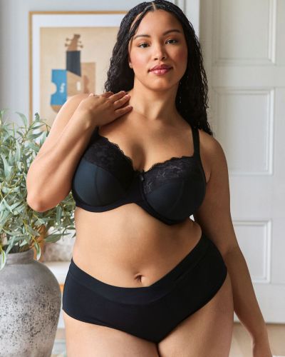 Sculptresse by Panache Body Deep Brief - Black  M/38 - 5XL/50 11484-BLK
