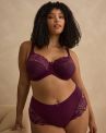 Sculptresse by Panache Amara Deep Brief - Plum-thumb  M/38 - 5XL/50 11264-PLM