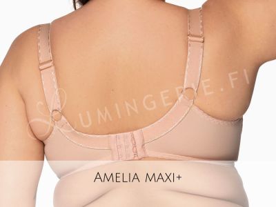 Gaia Lingerie Amelia Semi Soft Bra Rose Underwired, semi soft balconnet bra. 70-105, D-L BS-1192-ROZ