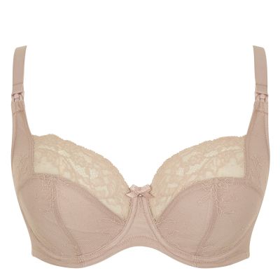 Panache Ana UW Nursing Bra Vintage Underwired, non-padded nursing bra. 65-90, D-J 9390-VIE