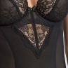 Panache Ana Plunge Body Black-thumb Underwired, non-padded plunge bra. 60-85, D-J 9398-BLK