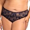 Nessa Ana Midi Briefs Navy & Beige-thumb  L/40-42 - 5XL/50-52 ANA-NO1-NAY