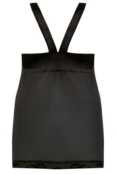 Anaïs apparel Anaïs+ Samara Mesh Dress Black  Plus sizes 