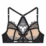 Anaise Racer Back Balcony Bra Black Blush