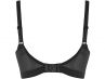 Panache Andorra Non Wired Full Cup Bra Black-thumb Non wired, non padded, full cup lace bra 60-90, D-J 5671-BLK