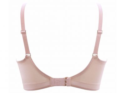 Panache Andorra Non Wired Full Cup Bra Soft Blush Non wired, non padded, full cup lace bra 60-90, D-J 5671-SOH