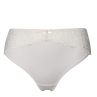 Plaisir Annette Midi Briefs - Whisper White-thumb Mid high briefs to match your Annette bra. 40-54 402-5/WHI