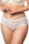 Plaisir Annette Midi Briefs - Whisper White-thumb Mid high briefs to match your Annette bra. 40-54 402-5/WHI