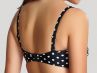 Panache Swimwear Anya Spot Bandeau Bikini Top Black White-thumb Underwired, strapless padded bandeau bikini top 65-90, DD-G SW1013