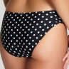 Panache Swimwear Anya Spot Bikini Pant Black White-thumb  34-46 SW1019