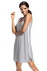 Hamana Argo Dress Grey Silver-thumb  S-2XL 