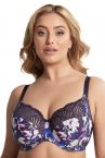 Sculptresse by Panache Arianna Full Cup Bra Damson Floral-thumb Underwired, non-padded full cup bra 75-105, D-H 10275-DAM