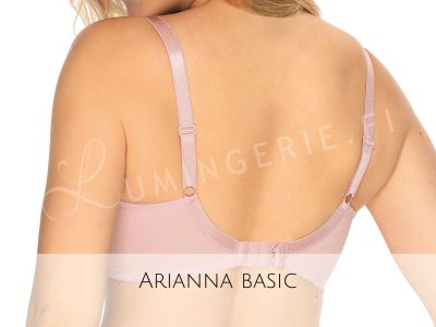 Gaia Lingerie Arianna Soft Bra Rose Underwired, soft cup bra with side support 70-105, D-L BS-814-ROZ