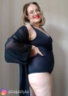 Ava Swimwear Basic Black NW One-Piece Swimsuit-thumb Unwired one-piece swimsuit. 70-95, D-J SKJ48