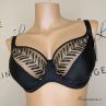 Ava Lingerie Goddess UW Soft Bralette Bra Black-thumb Underwired, non-padded bra with one vertical cup seam. 65-105, D-L AV2118-BLK