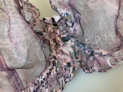 Ava Lingerie Zoe Soft Side Support Bra Pink Mix Underwired, non-padded balcony bra 70-100, D-L AV-1986-PIX
