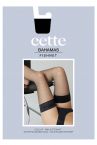 Cette Bahamas Hold Up Stockings Black-thumb Silicone free stockings with reinforced top. S-3XL 312-902