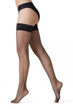 Bahamas Hold Up Stockings Black