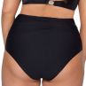 Ava Swimwear Basic Black High Waist Bikini Brief-thumb  M-3XL SF-13/8-BLK