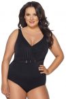 Ava Swimwear Basic Black NW One-Piece Swimsuit-thumb Unwired one-piece swimsuit. 75-90, D-G SKJ48