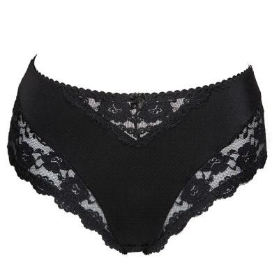 Plaisir Beate Midi Briefs Black Mid high briefs to Beate range. 40-56 144-1/BLK