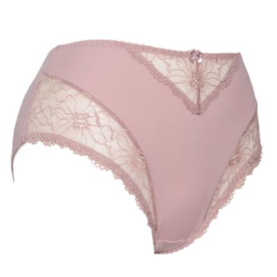 Plaisir Beate Midi Briefs Blush Mid high briefs to Beate range. 42-56 144-30/BLU