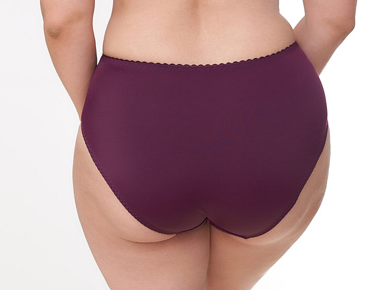 Plaisir Beate Midi Briefs Dark Cherry