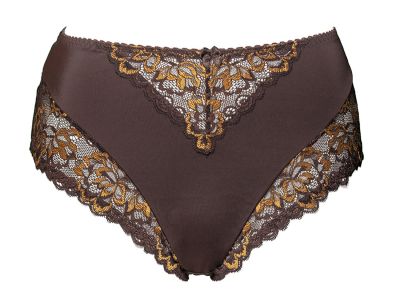 Plaisir Beate Midi Briefs Chocolate  42-54 144-CHE