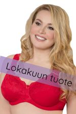 Beate UW Full Cup Bra Red