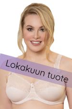 Beate UW Full Cup Bra Silver Piony