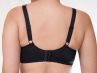 Plaisir Beate UW Full Cup Bra Black & Frosty Blush-thumb Underwired, non padded, stretch lace full cup bra. 80-110 D-H 619431-25/BFB