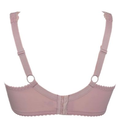 Plaisir Beate Lux Full Cup Bra Blush Underwired, non padded, stretch lace full cup bra. 80-105 D-H 619435-30/BLU