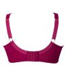 Plaisir Beate UW Full Cup Bra - Rose-thumb Underwired, non padded, stretch lace full cup bra. 80-110 D-H 619431-14/ROS