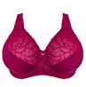 Plaisir Beate UW Full Cup Bra - Rose-thumb Underwired, non padded, stretch lace full cup bra. 80-110 D-H 619431-14/ROS