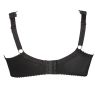 Plaisir Beate UW Full Cup Bra Black-thumb Underwired, non padded, stretch lace full cup bra. 80-110, D-I 619431-1/BLK