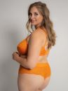 Plaisir Beate Full Cup Bra Flame Orange-thumb Underwired, non padded, stretch lace full cup bra 80-110 D-H 619431-FLE