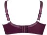 Plaisir Beate Lux Full Cup Bra Dark Cherry-thumb Underwired, non padded, stretch lace full cup bra. 80-110 D-H 619435-24/DRY