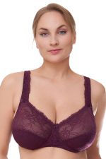 Beate Lux Full Cup Bra Dark Cherry