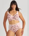 Miss Mary Belle UW Bra - Dusty Pink-thumb Underwired full cup bra with high cotton content. 75-105, D-G 2498-81