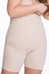 Julimex Bermuda High Waist Legged Briefs Natural Beige-thumb High waisted, legged bermuda briefs with invisible seams and light tummy control S-2XL 269-200/BEZ