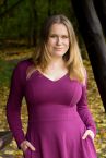 Urkye Bermuda Dress with Full Sleeves Purple Magenta-thumb Pocketed french terry dress with full length sleeves 36-46 1/2 & 2/3 SU-017-FIO-2021