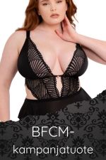 After Hours Lace Teddy Black