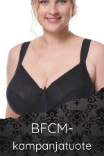 Lisa Full Cup Bra Black
