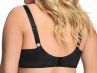 Gorsenia Blanka Half Padded Bra Black-thumb Underwired, half-padded bra 65-105, D-K K357-CZA