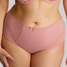 Sculptresse by Panache Bliss Deep Brief - Rose Pink-thumb Normal rise, high leg brief. L/40 - 5XL/50 10684A-PINK