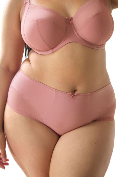 Sculptresse by Panache Bliss Deep Brief - Rose Pink Normal rise, high leg brief. L/40 - 5XL/50 10684A-PINK