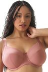 Sculptresse by Panache Bliss Full Cup Bra - Rose Pink-thumb Underwired non-padded full cup bra. 75-105, E-O 10685C-PINK